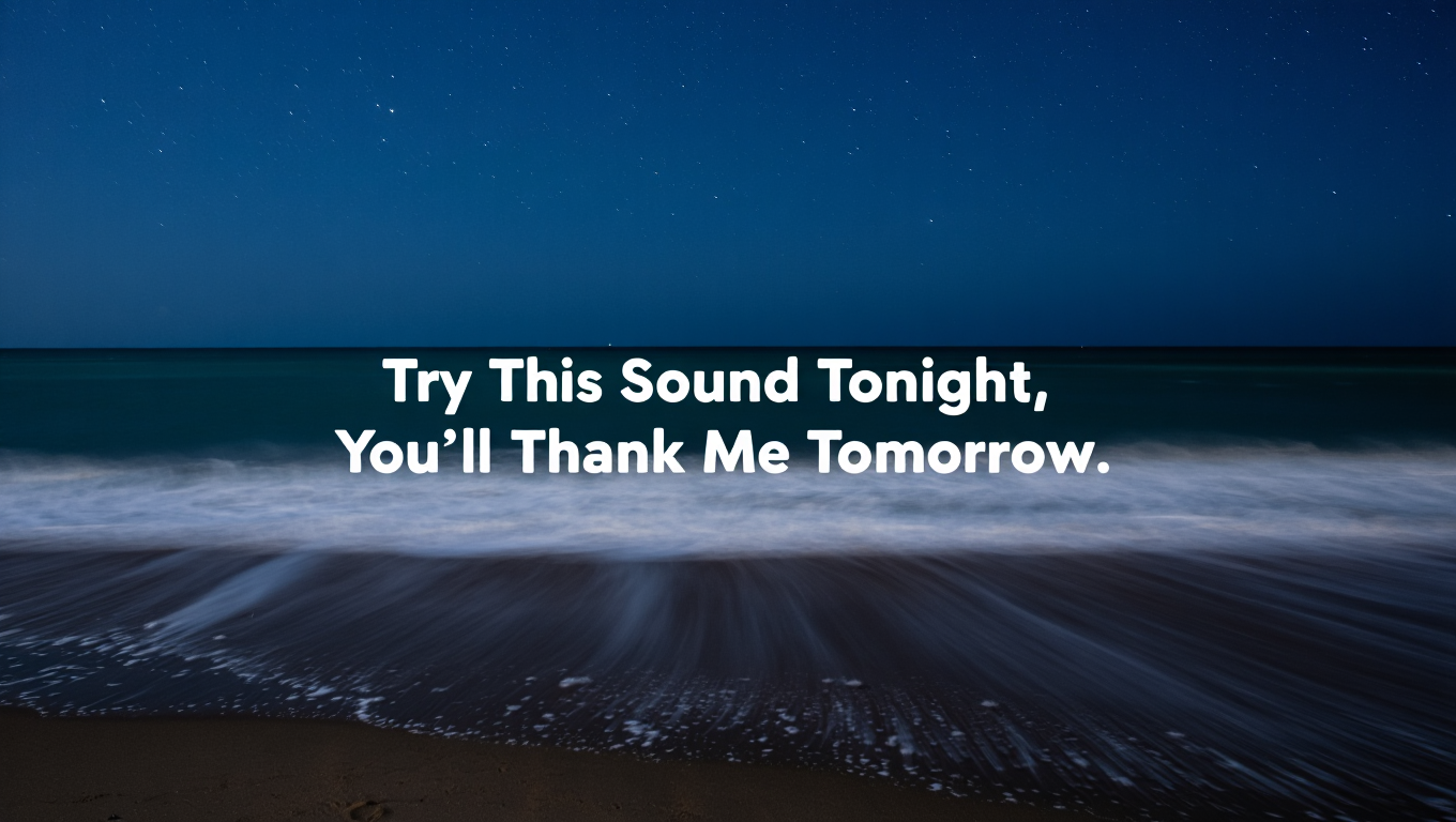 wave sounds for sleeping